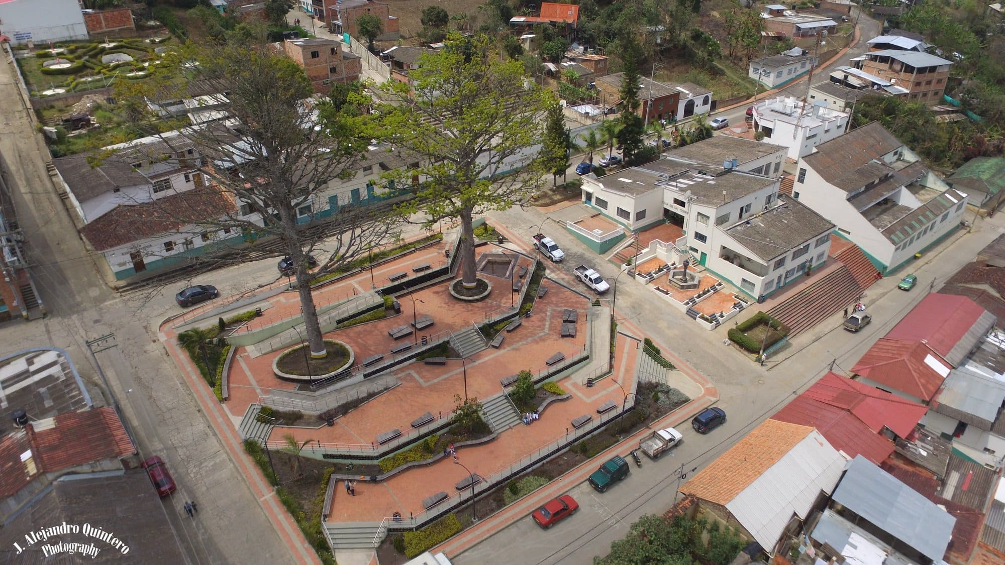 Parque Principal y Alcaldía